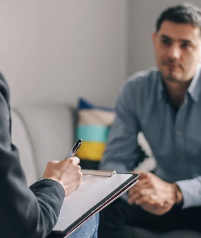 Therapist Writing Client Notes image