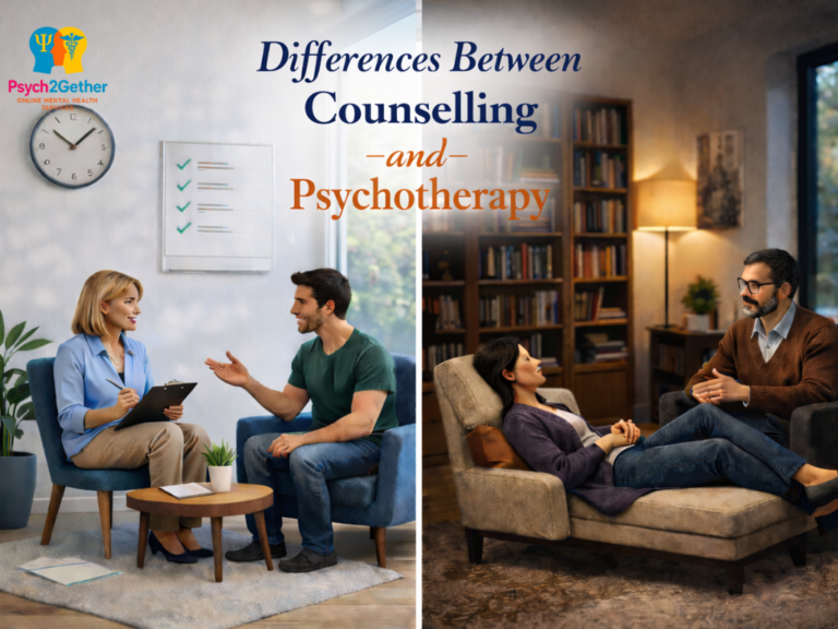 Differences Between Counselling and Psychotherapy - Psych2gether