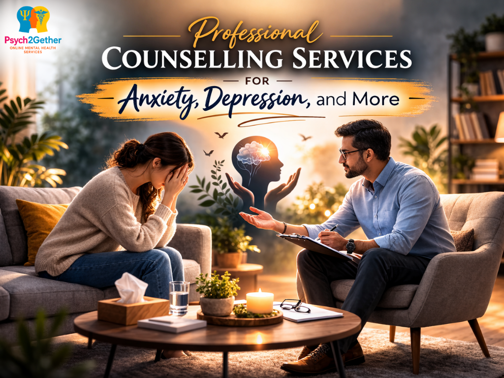 Professional Counselling Services for Anxiety, Depression, and More - Psych2gether