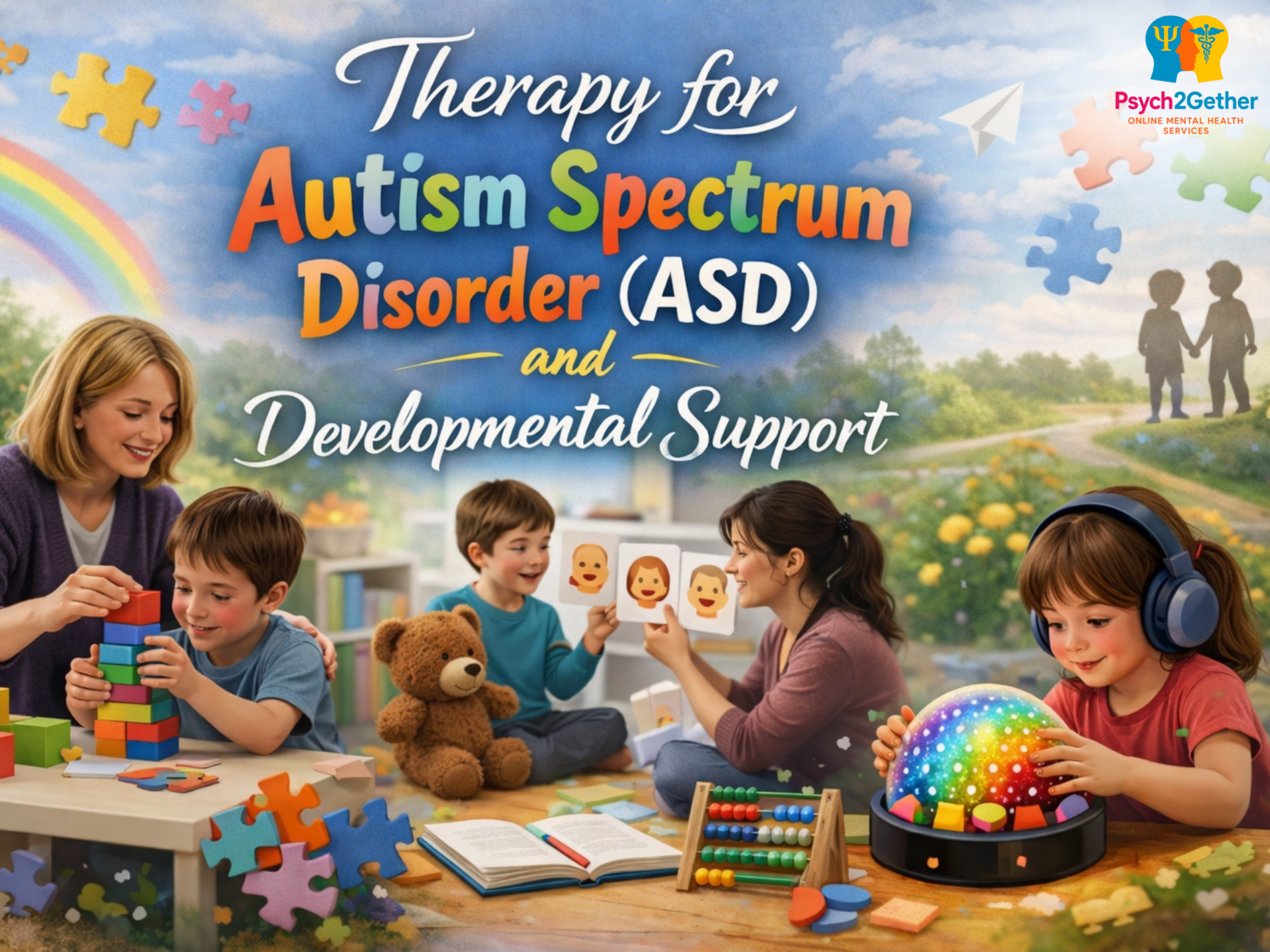Therapy for Autism Spectrum Disorder (ASD) and Developmental Support - Psych2gether