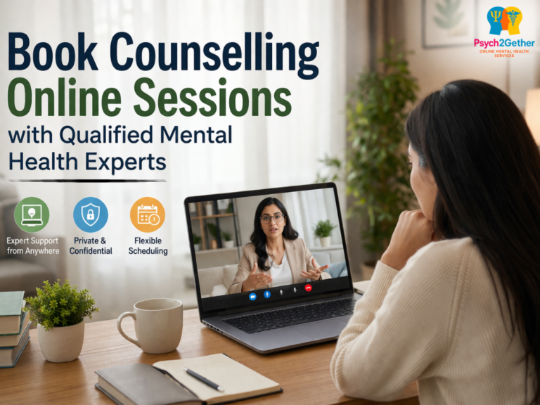 Book Counselling Online Sessions with Qualified Mental Health Experts - Psych2gether