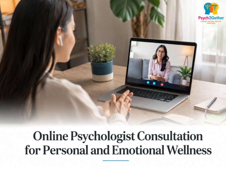 Online Psychologist Consultation for Personal and Emotional Wellness - Psych2gether
