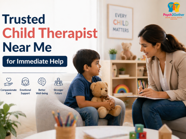 Trusted Child Therapist Near Me for Immediate Help - Psych2gether