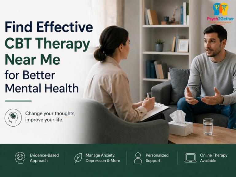 Find Effective CBT Therapy Near Me for Better Mental Health - Psych2gether