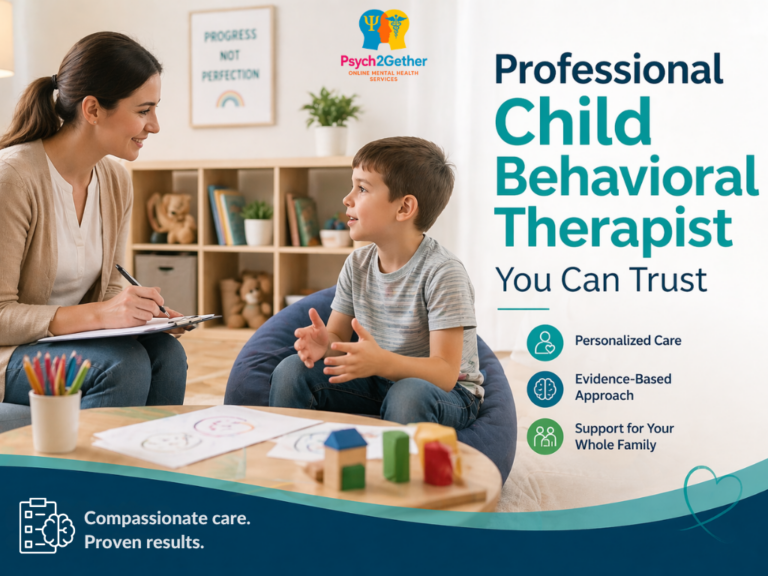 Professional Child Behavioral Therapist - Psych2gether