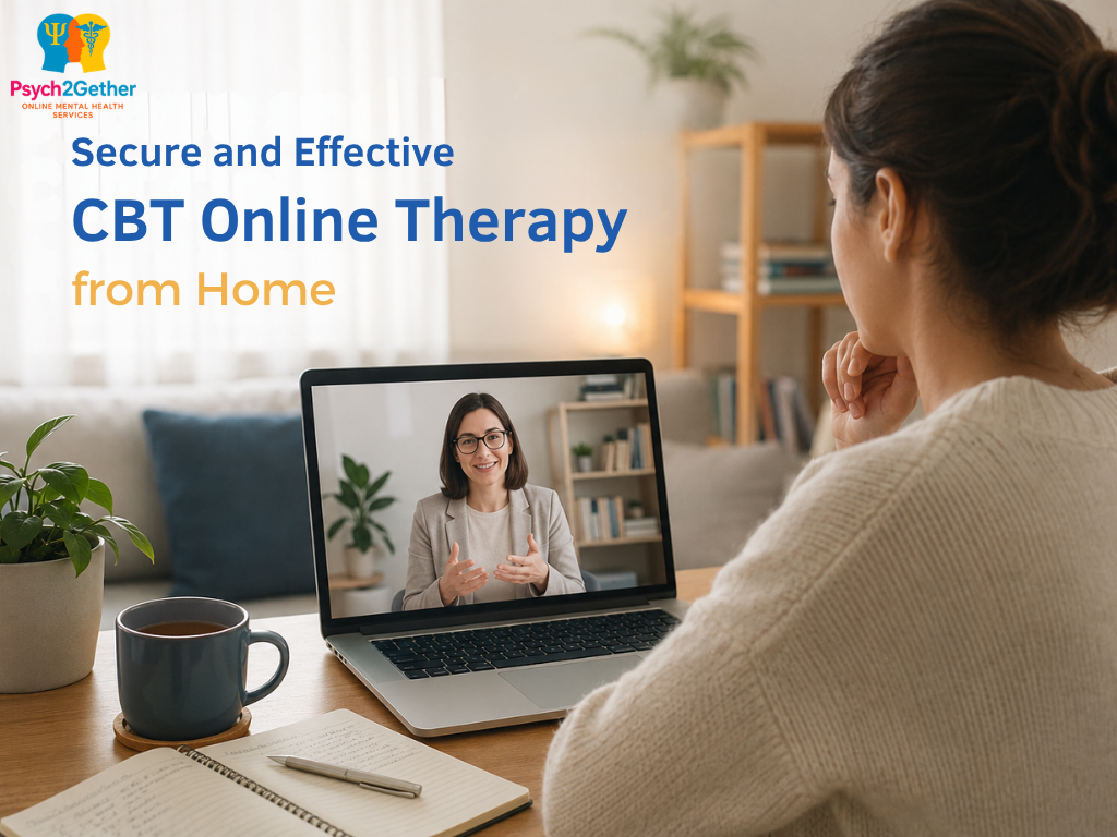 Secure and Effective CBT Online Therapy from Home - Psych2gether