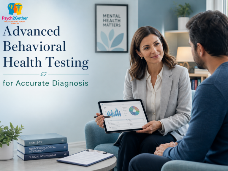 Advanced Behavioral Health Testing for Accurate Diagnosis - Psych2gether