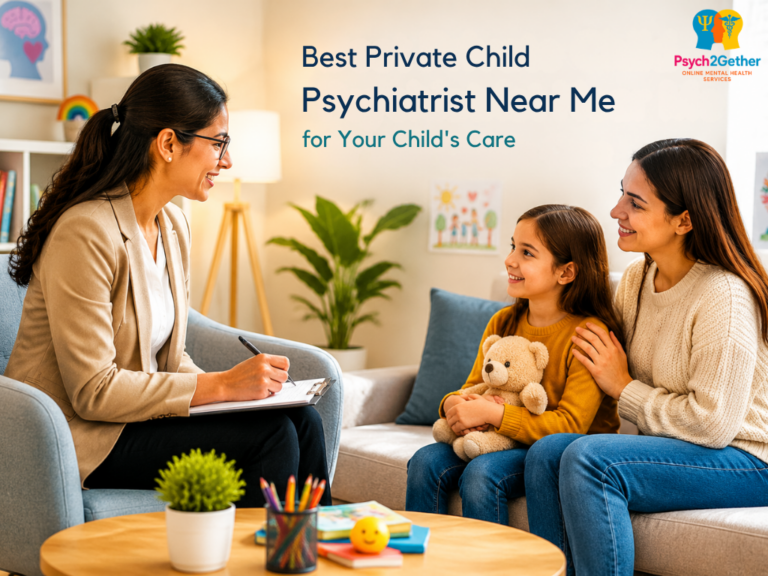 Best Private Child Psychiatrist Near Me - Psych2gether