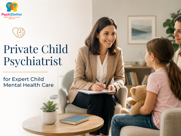 Private Child Psychiatrist for Expert Care - Psych2gether
