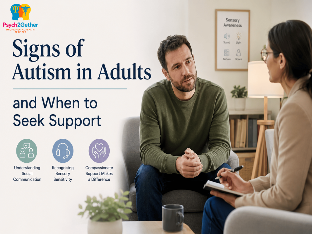 Signs of Autism in Adults & When to Seek Help - Psych2gether