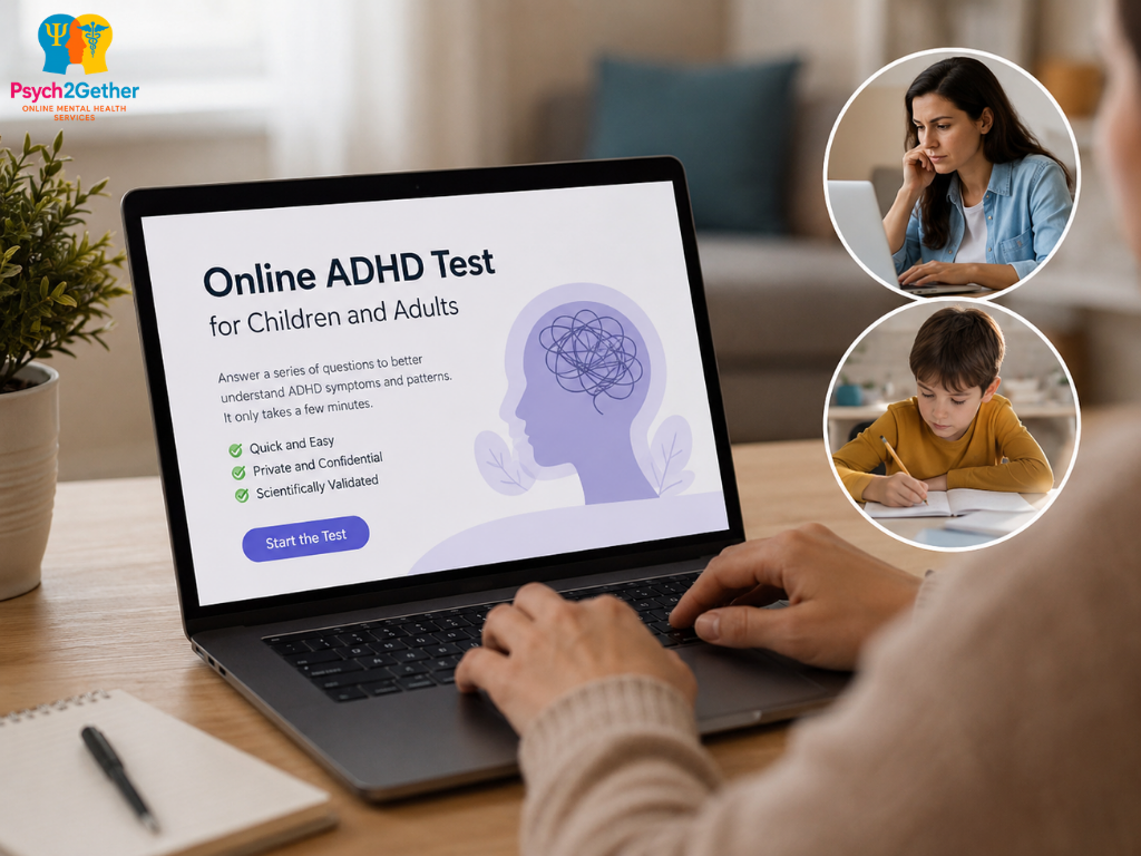 Online ADHD Test for Children and Adults - Psych2gether