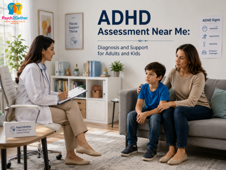 ADHD Assessment Near Me - Psych2gether