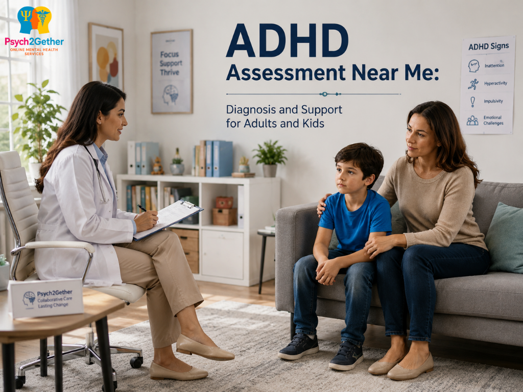 ADHD Assessment Near Me - Psych2gether