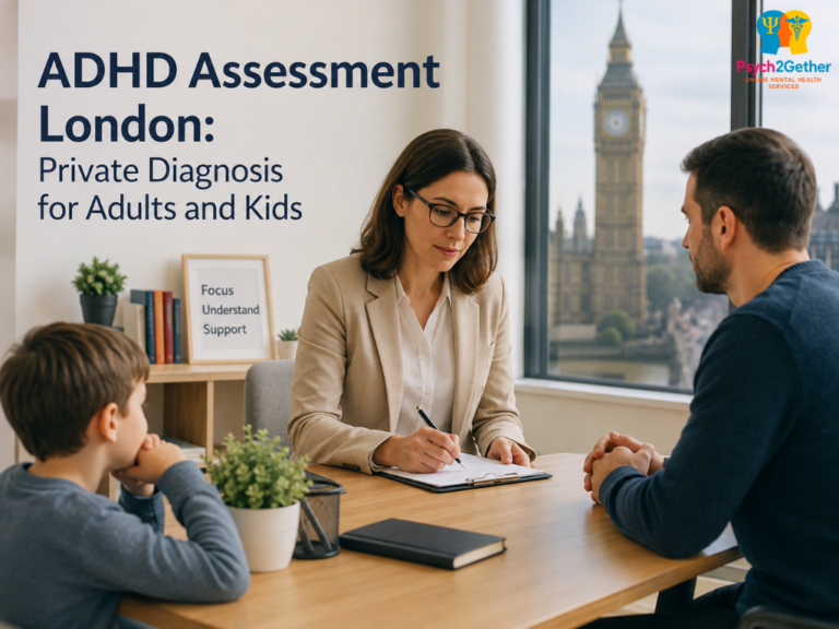 ADHD Assessment London: Private Diagnosis for Adults - Psych2gether