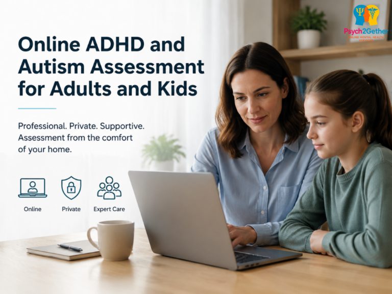Online ADHD and Autism Assessment for Adults - Psych2gether