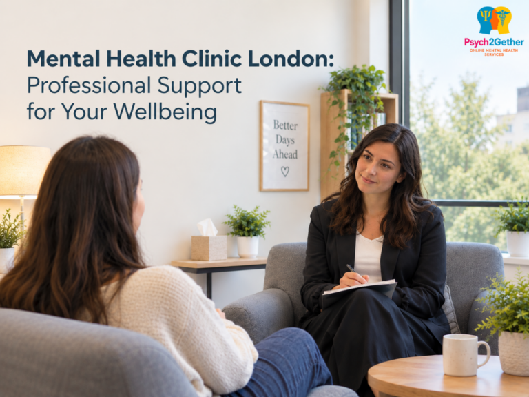 Mental Health Clinic London: Professional Support for Your Wellbeing - Psych2gether