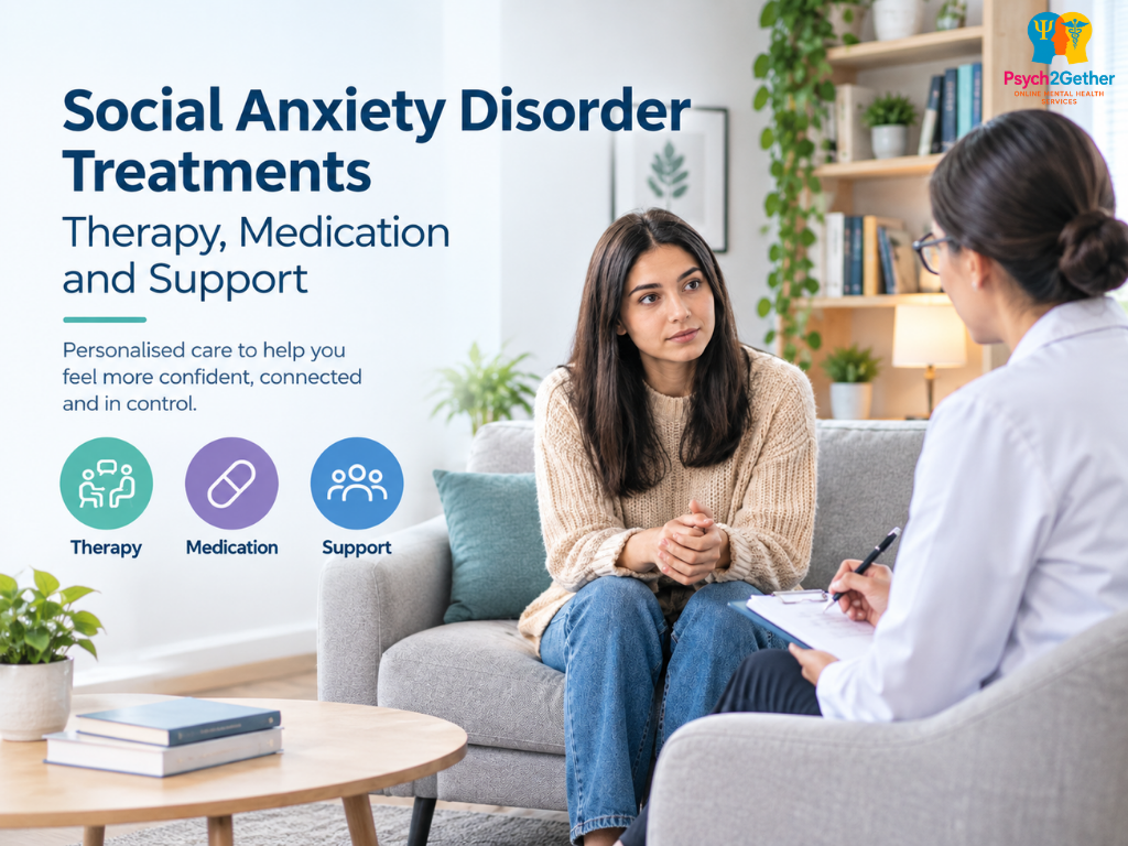 Social Anxiety Disorder Treatments - Psych2gether