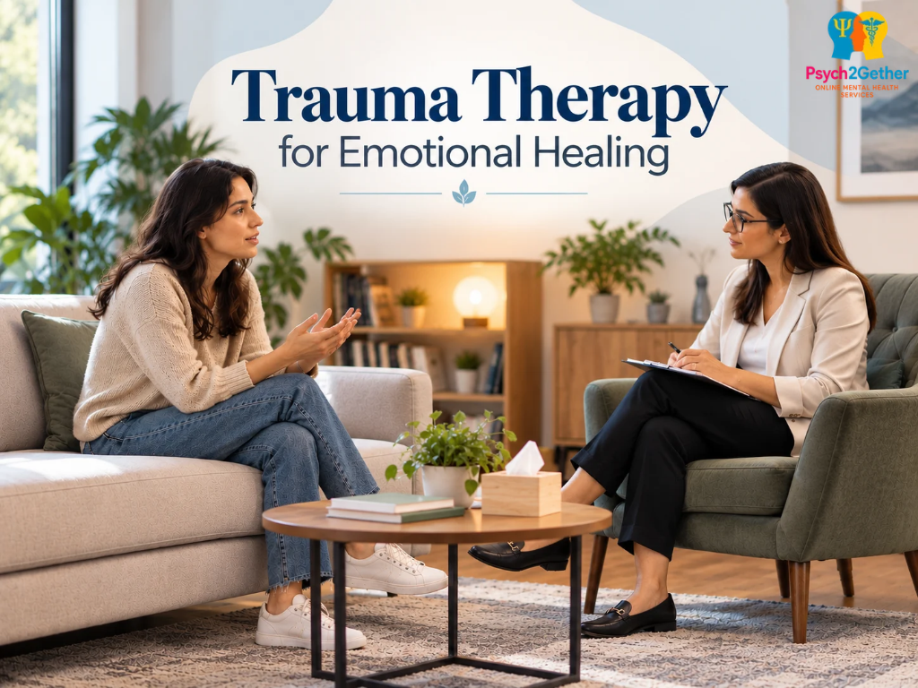 Trauma therapy for Emotional Healing- Psych2gether